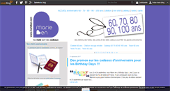 Desktop Screenshot of anniversaire-60-100.com